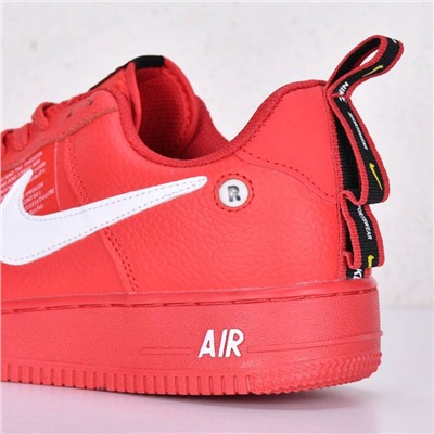 Кроссовки Nike Air Force 1 Low Red арт 5009-3